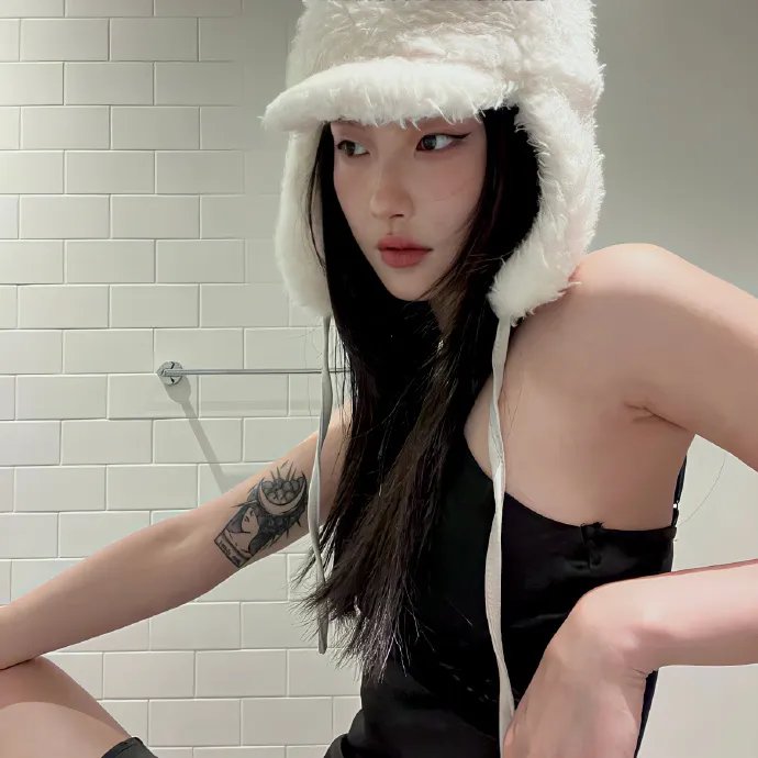 一个女孩的眼泪